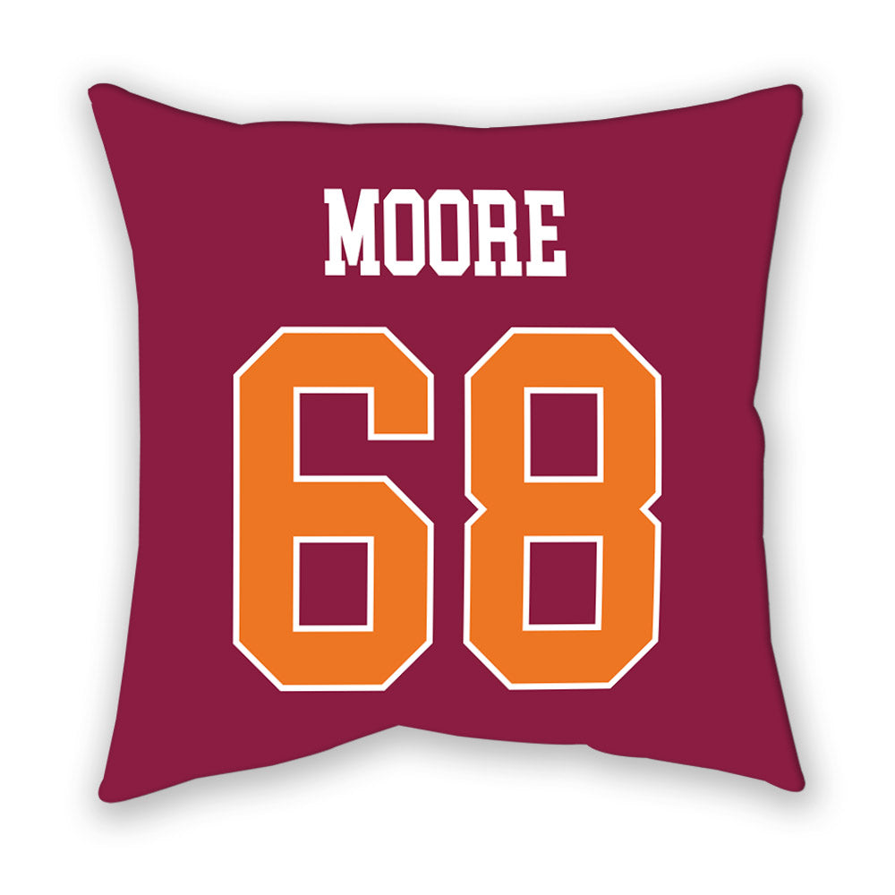 Virginia Tech - NCAA Football : Kaden Moore - Pillow-1