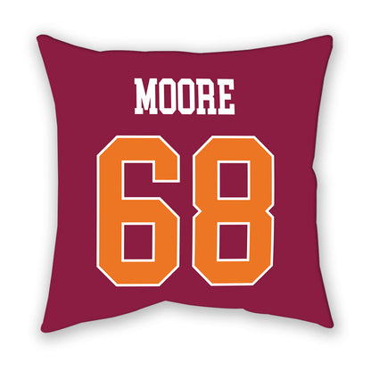 Virginia Tech - NCAA Football : Kaden Moore - Pillow-1
