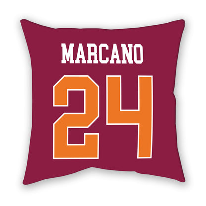 Virginia Tech - NCAA Men's Soccer : Ian Marcano - Pillow-1