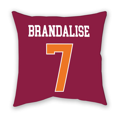 Virginia Tech - NCAA Women's Volleyball : Camilla Brandalise - Pillow-1