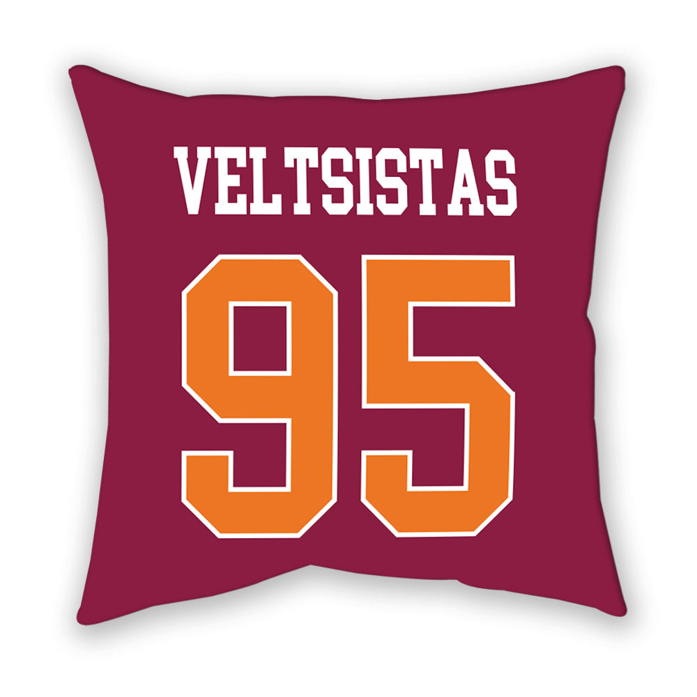 Virginia Tech - NCAA Football : Nick Veltsistas - Pillow-1