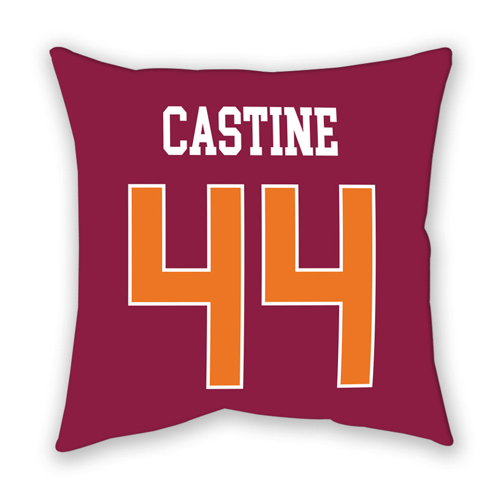 Virginia Tech - NCAA Softball : Rachel Castine - Pillow-1