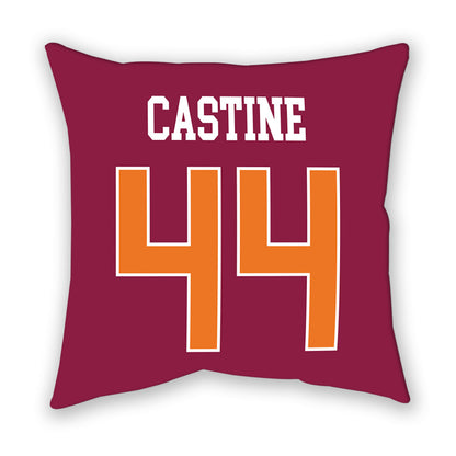 Virginia Tech - NCAA Softball : Rachel Castine - Pillow-1