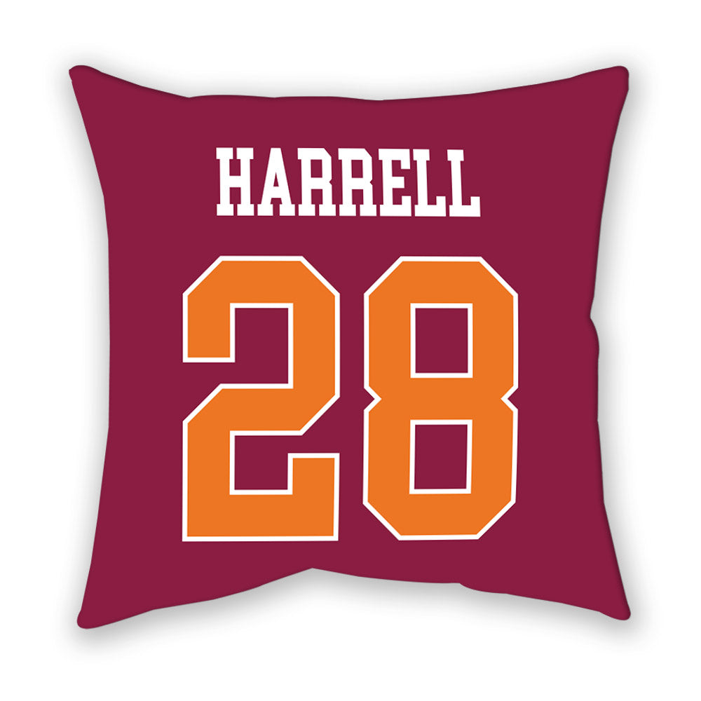 Virginia Tech - NCAA Football : Knahlij Harrell - Pillow-1