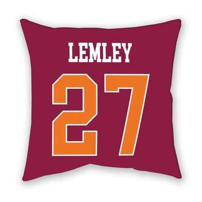 Virginia Tech - NCAA Softball : Emma Lemley - Pillow-1