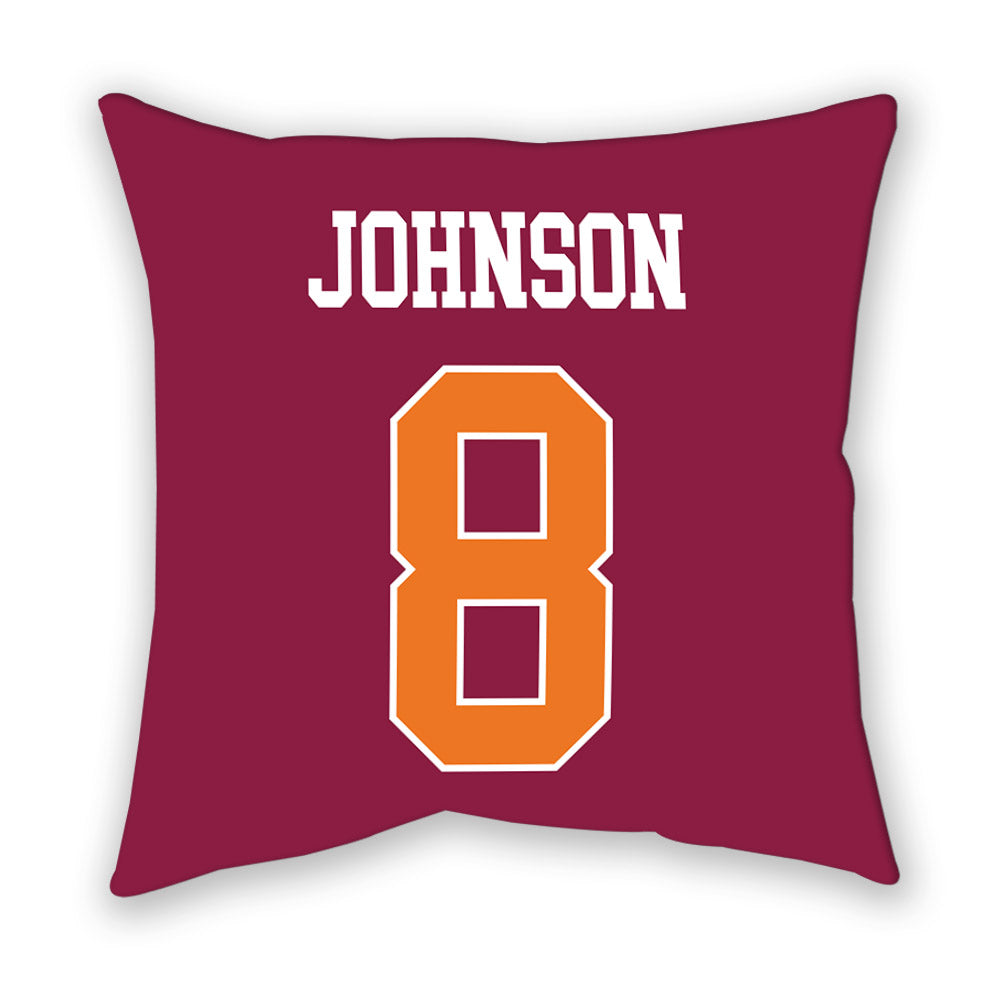 Virginia Tech - NCAA Football : Braylon Johnson - Pillow-1