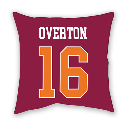 Virginia Tech - NCAA Football : Jeff Overton - Pillow-1