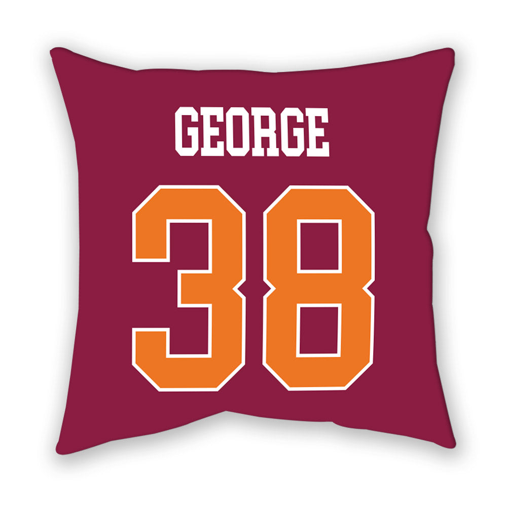 Virginia Tech - NCAA Women's Soccer : Allie George - Pillow-1