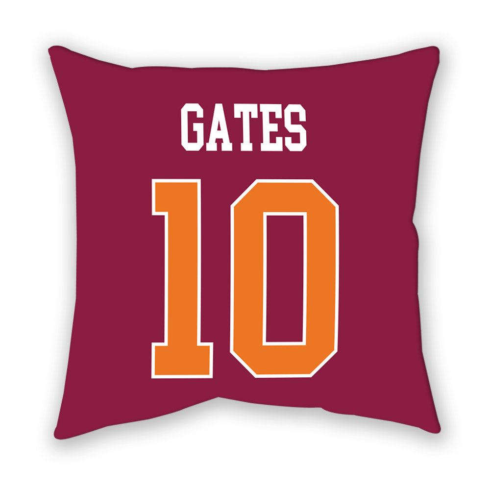 Virginia Tech - NCAA Baseball : Sam Gates - Pillow-1