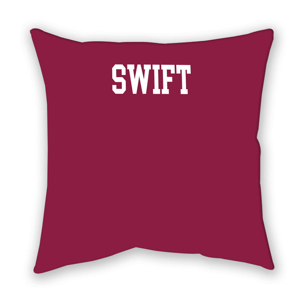 Virginia Tech - NCAA Baseball : Chase Swift - Pillow-1