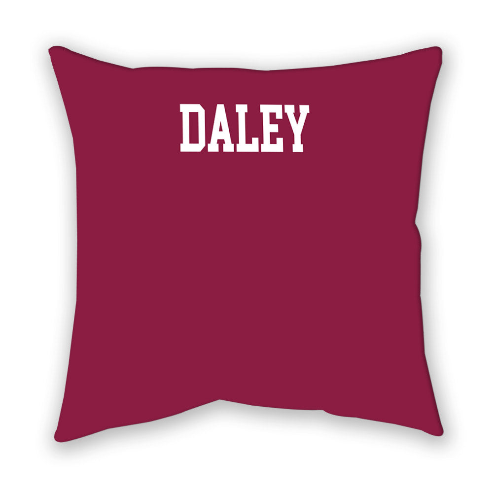 Virginia Tech - NCAA Women's Track & Field : Logan Daley - Pillow-1