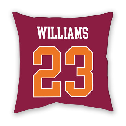 Virginia Tech - NCAA Football : Thomas Williams - Pillow-1