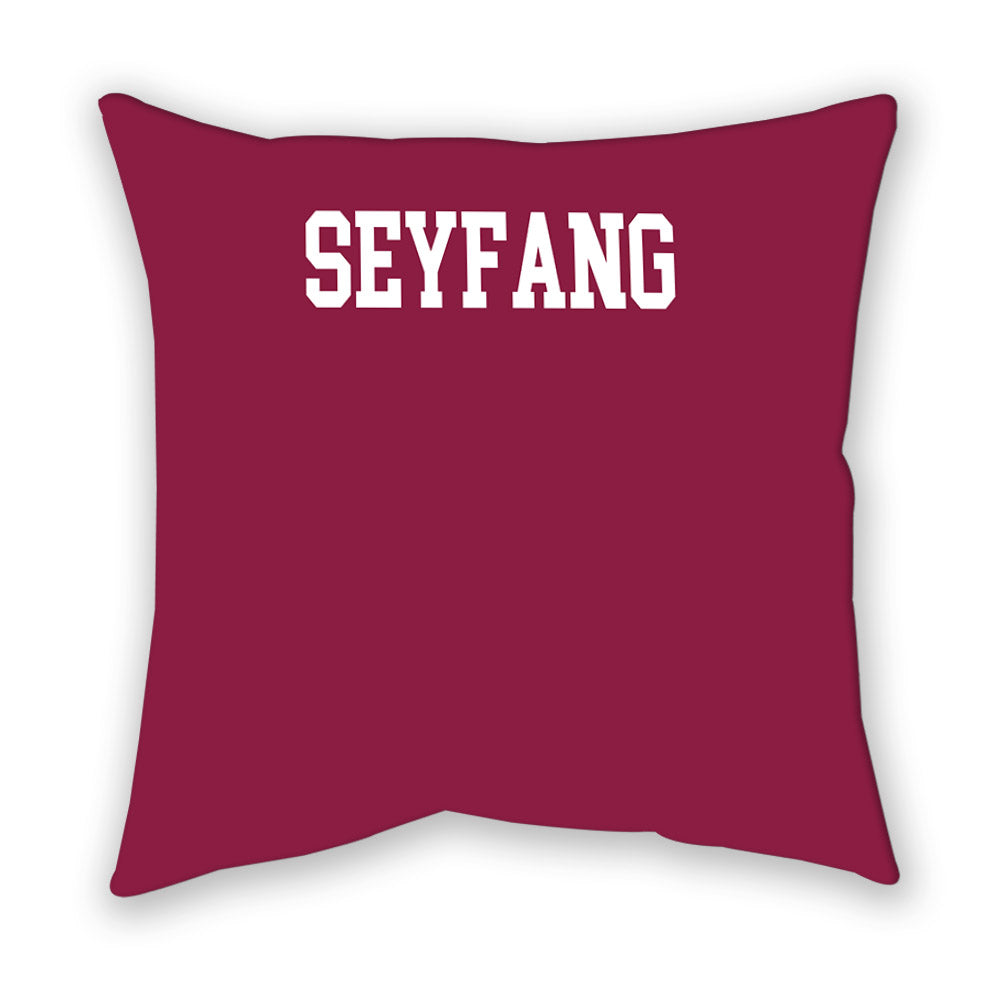 Virginia Tech - NCAA Women's Track & Field : Katie Seyfang - Pillow-1