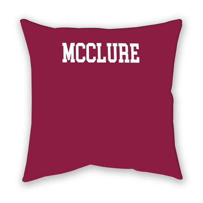 Virginia Tech - NCAA Men's Track & Field : Conner McClure - Pillow-1