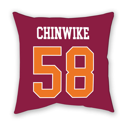 Virginia Tech - NCAA Football : Zeke Chinwike - Pillow-1