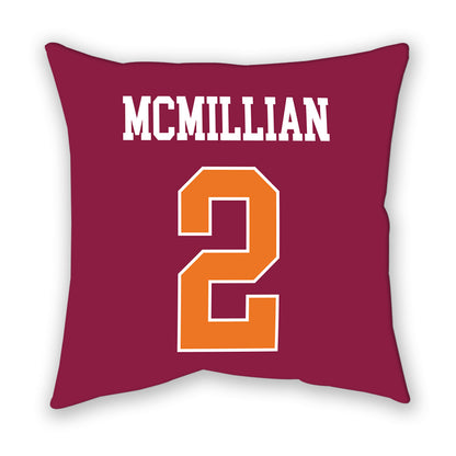 Virginia Tech - NCAA Softball : Cori McMillian - Pillow-1