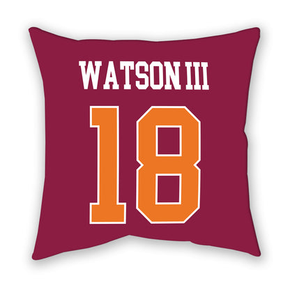 Virginia Tech - NCAA Football : William "Pop" Watson III - Pillow-1