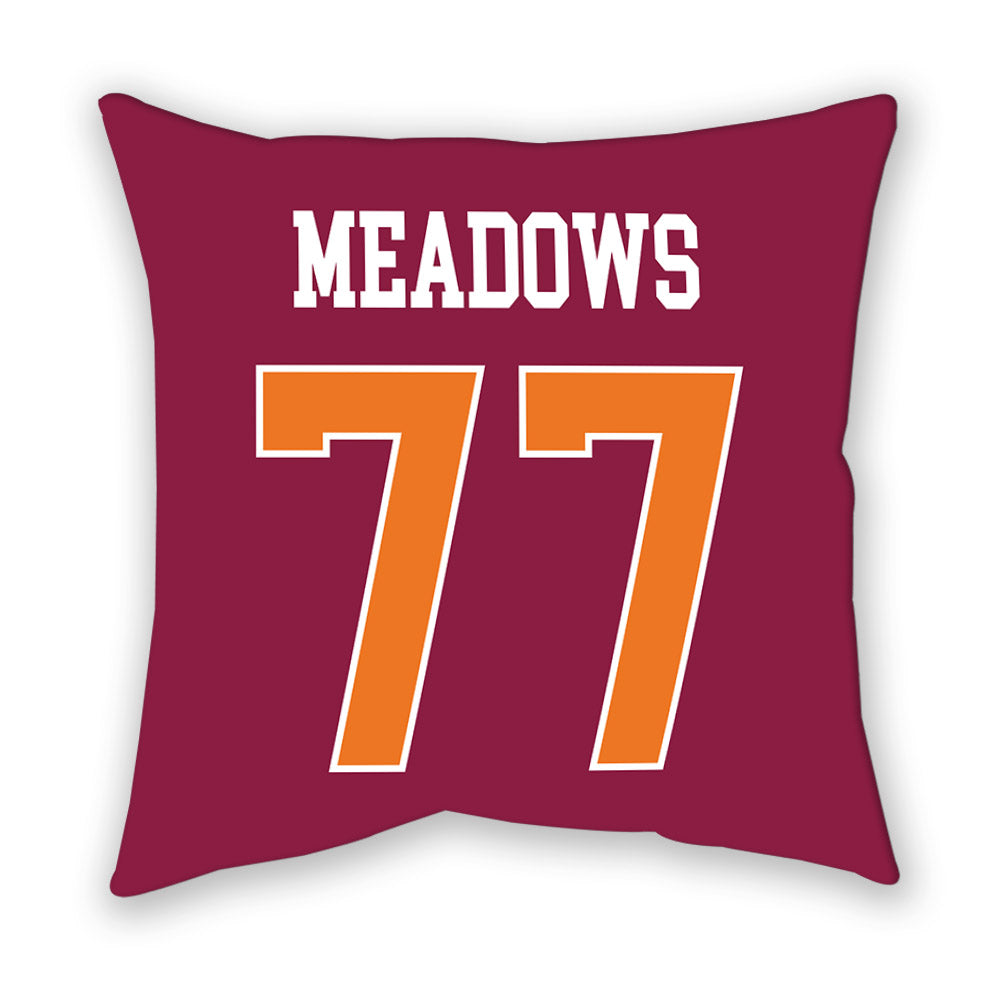 Virginia Tech - NCAA Football : Brody Meadows - Pillow-1