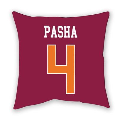 Virginia Tech - NCAA Men's Basketball : Izaiah Pasha - Pillow-1