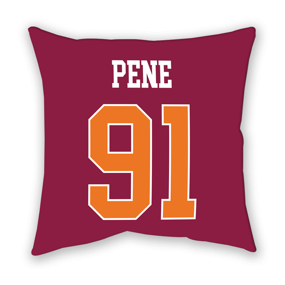 Virginia Tech - NCAA Football : Wilfried Pene - Pillow-1