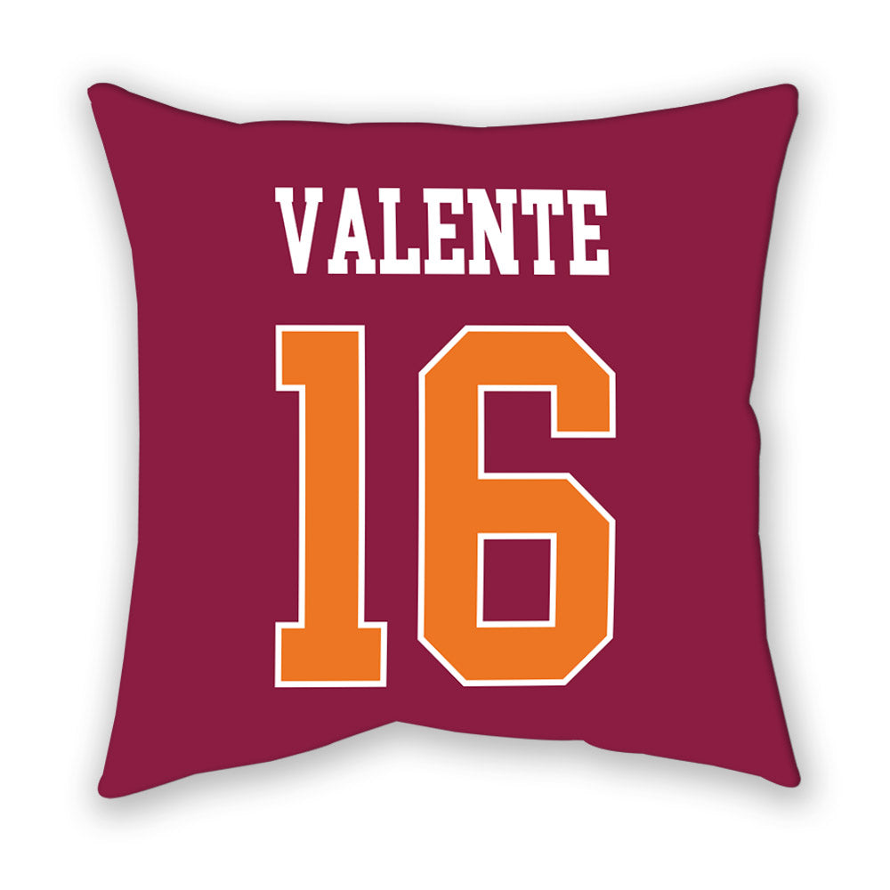 Virginia Tech - NCAA Women's Soccer : Ella Valente - Pillow-1