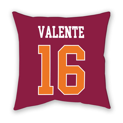 Virginia Tech - NCAA Women's Soccer : Ella Valente - Pillow-1