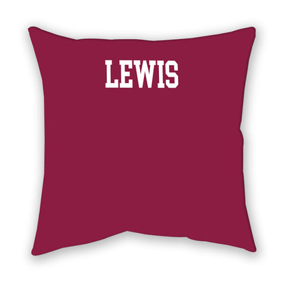 Virginia Tech - NCAA Baseball : David Lewis - Pillow-1