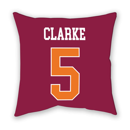 Virginia Tech - NCAA Football : Joshua Clarke - Pillow-1