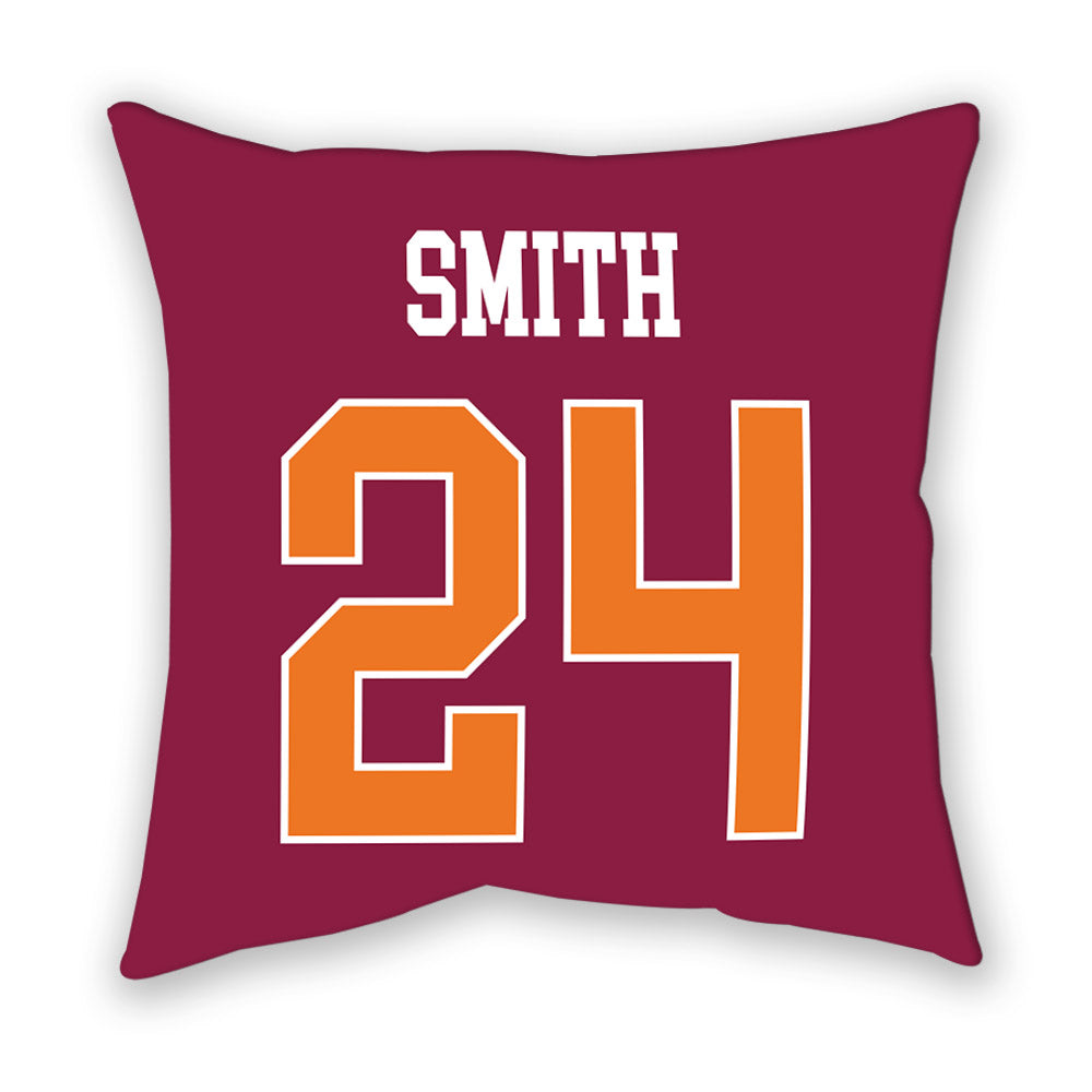 Virginia Tech - NCAA Baseball : Peyton Smith - Pillow-1