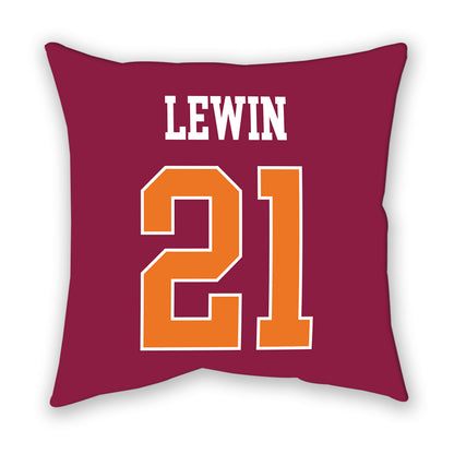 Virginia Tech - NCAA Women's Soccer : Taylor Lewin - Pillow-1