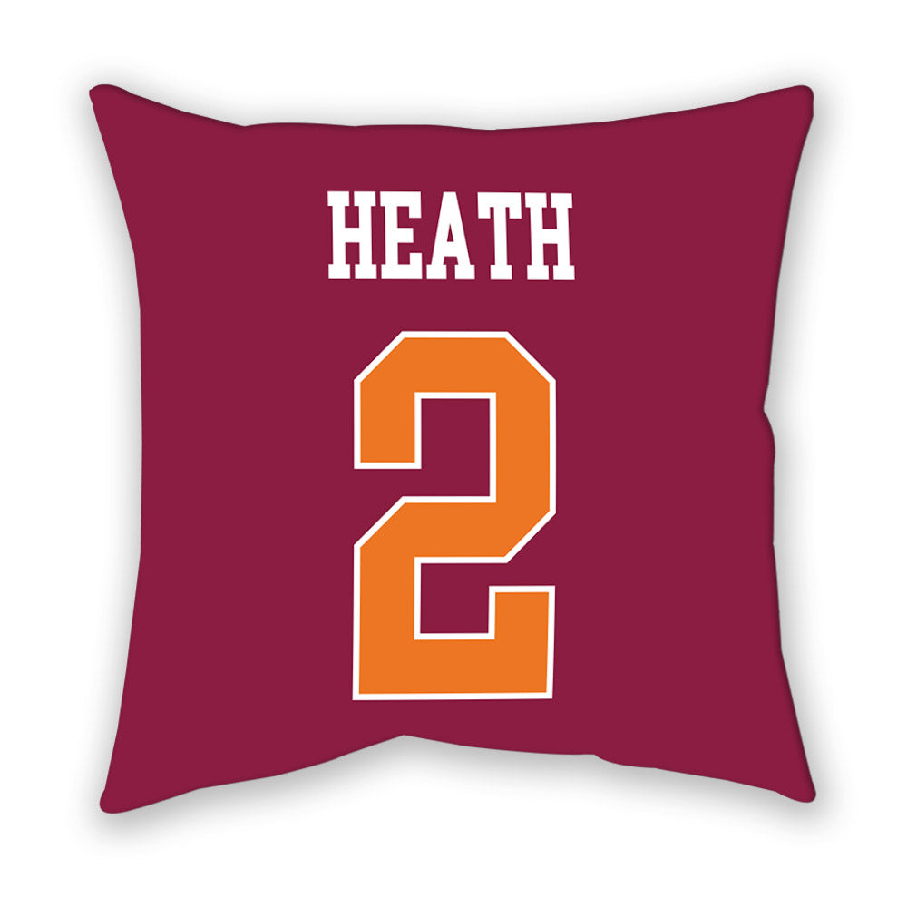 Virginia Tech - NCAA Football : Takye Heath - Pillow-1
