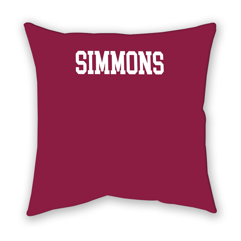 Virginia Tech - NCAA Cheerleading : Katie Simmons - Pillow-1