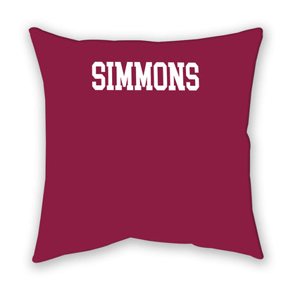 Virginia Tech - NCAA Cheerleading : Katie Simmons - Pillow-1
