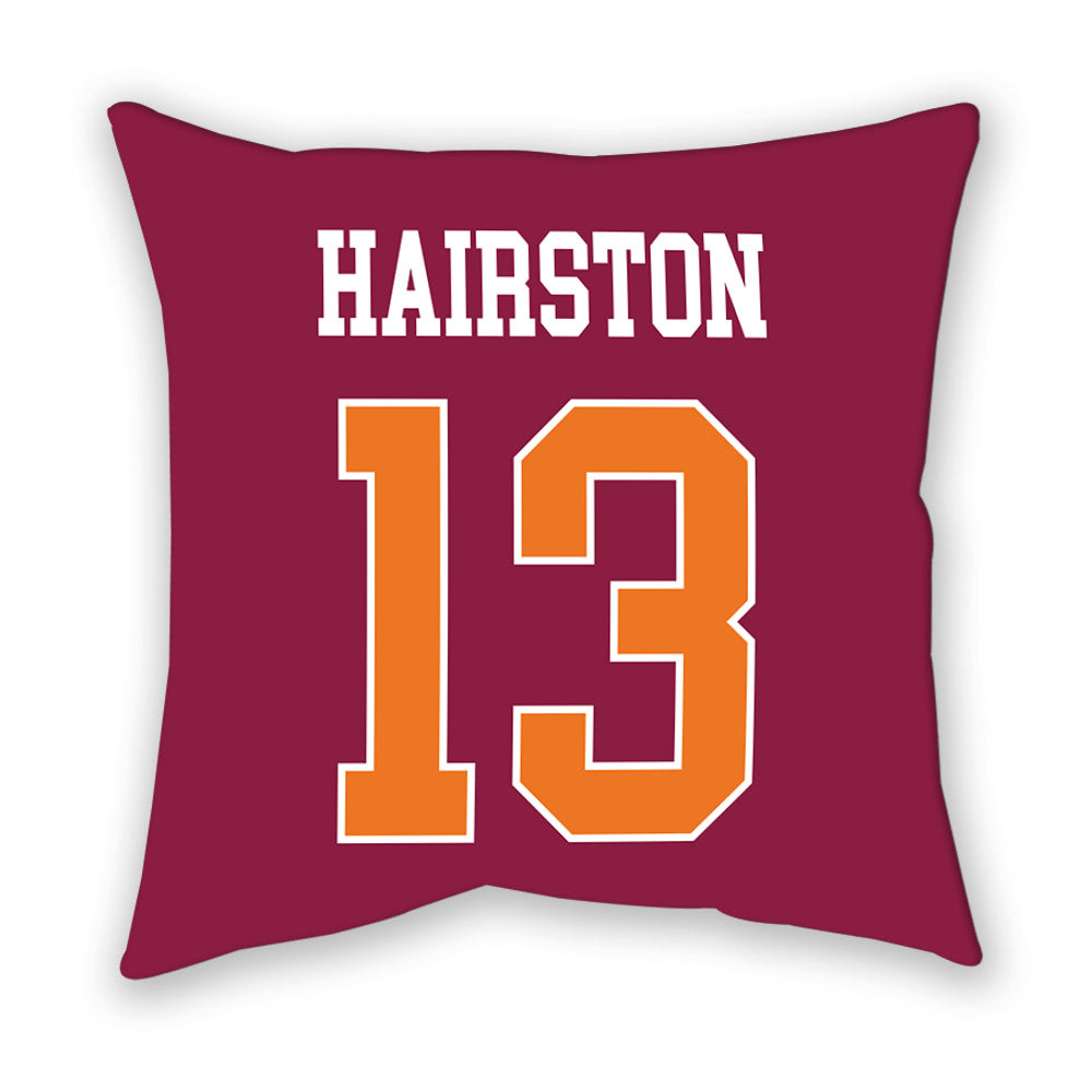 Virginia Tech - NCAA Football : Ja'Ricous Hairston - Pillow-1
