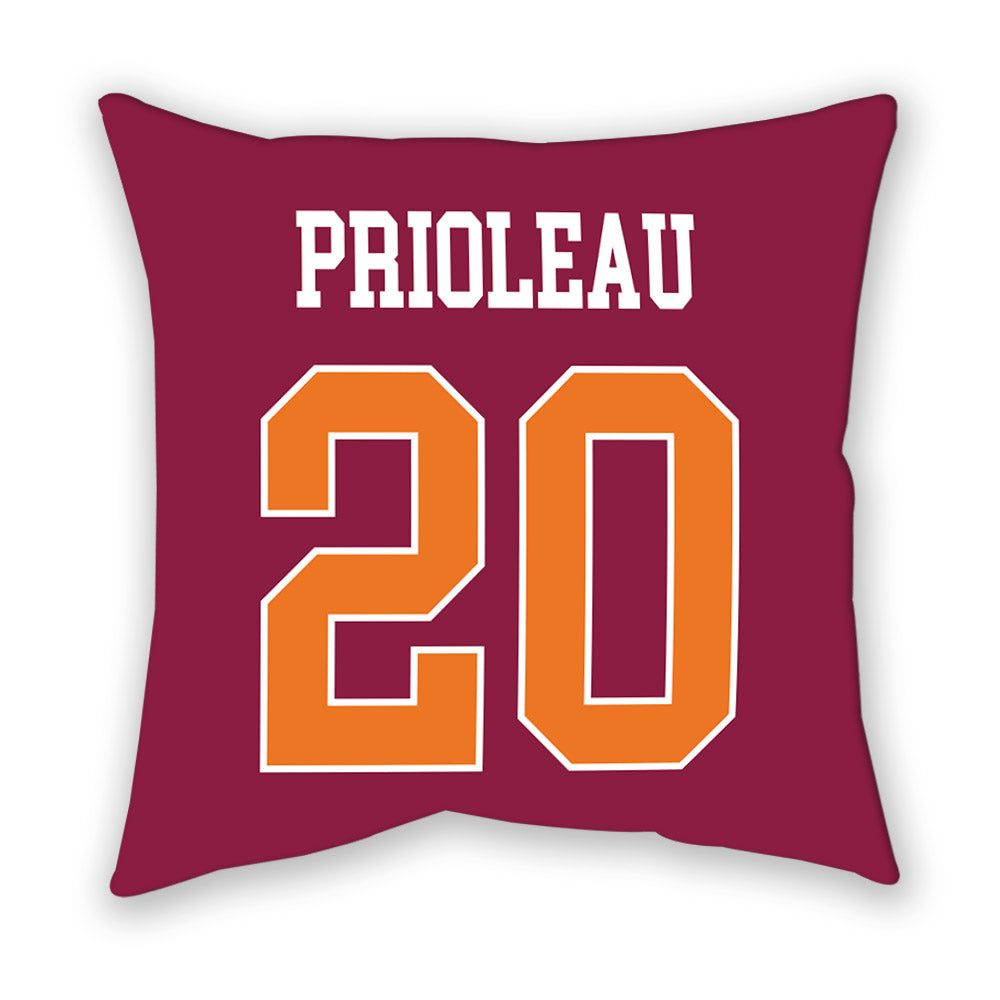 Virginia Tech - NCAA Football : PJ Prioleau - Pillow-1