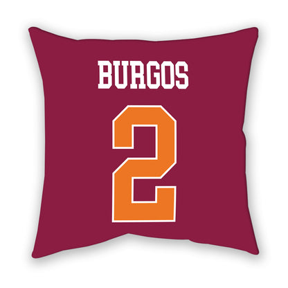 Virginia Tech - NCAA Football : Keyshawn Burgos - Pillow-1