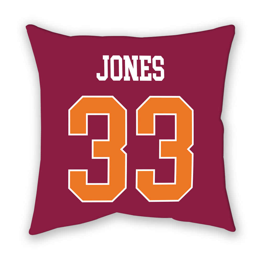 Virginia Tech - NCAA Women's Lacrosse : Aaliyah Jones - Pillow-1