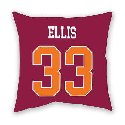 Virginia Tech - NCAA Football : Miles Ellis - Pillow-1