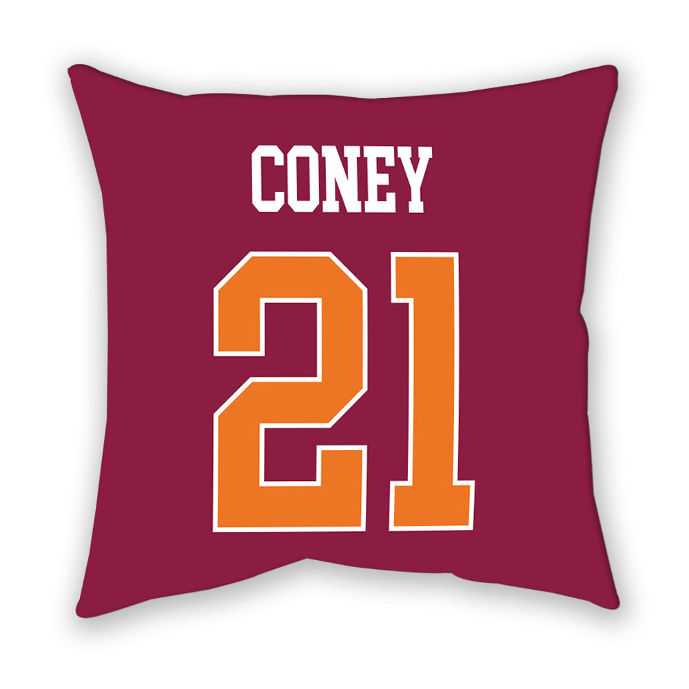 Virginia Tech - NCAA Football : Jeremiah Coney - Pillow-1