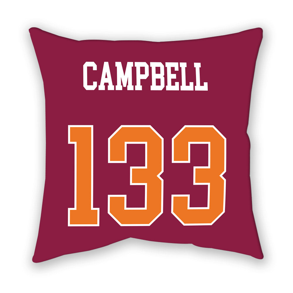 Virginia Tech - NCAA Wrestling : Dillon Campbell - Pillow-1