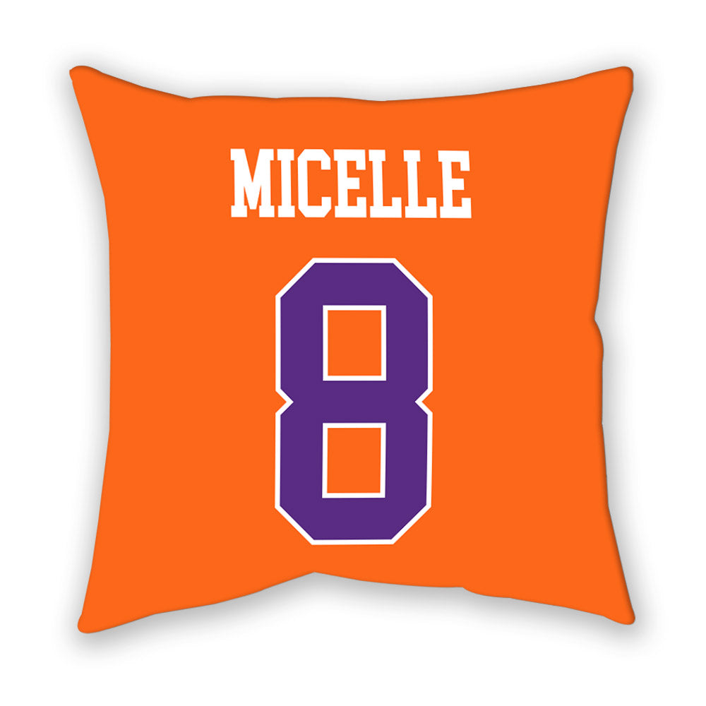Clemson - NCAA Women's Volleyball : Becca Micelle Micelle - Pillow-1