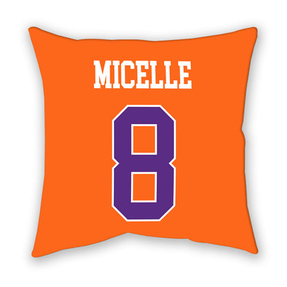 Clemson - NCAA Women's Volleyball : Becca Micelle Micelle - Pillow-1