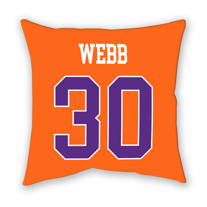 Clemson - NCAA Football : Kylen Webb - Pillow-1