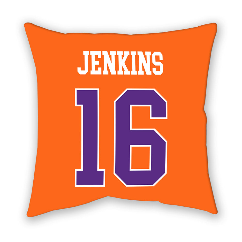 Clemson - NCAA Women's Soccer : Jolie Jenkins - Pillow-1
