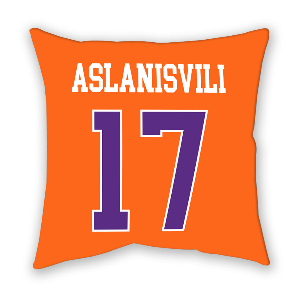 Clemson - NCAA Women's Tennis : Artemis Aslanisvili - Pillow-1
