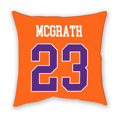 Clemson - NCAA Women's Volleyball : Mia McGrath - Pillow-1