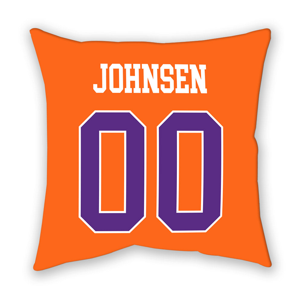 Clemson - NCAA Softball : Jordyn Johnsen - Pillow-1