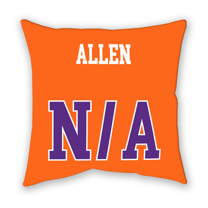 Clemson - NCAA Women's Track & Field : Ava Allen - Pillow-1