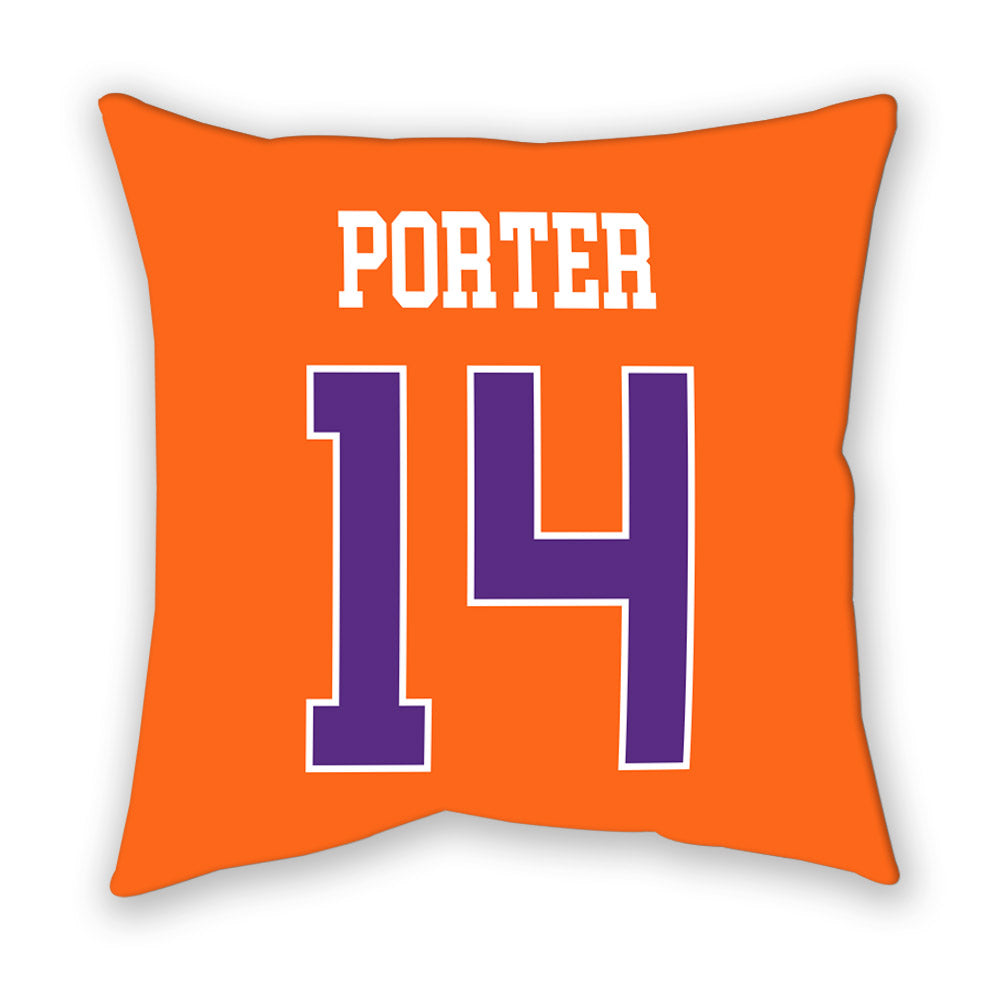 Clemson - NCAA Women's Basketball : Addie Porter - Pillow-1
