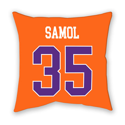Clemson - NCAA Baseball : Noah Samol - Pillow-1
